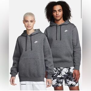 Charcoal Nike Sportswear Club Fleece